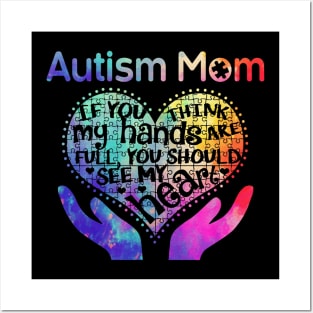 Autism Mom Mothers Day Gifts Posters and Art